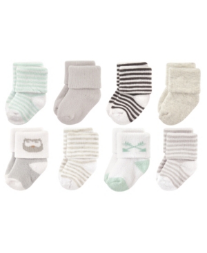 Luvable Friends Socks 8-Pack 0-12 Months