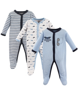 Luvable Friends Sleep and Play 3-Pack 0-9 Months