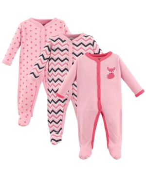 Luvable Friends Sleep and Play 3-Pack 0-9 Months