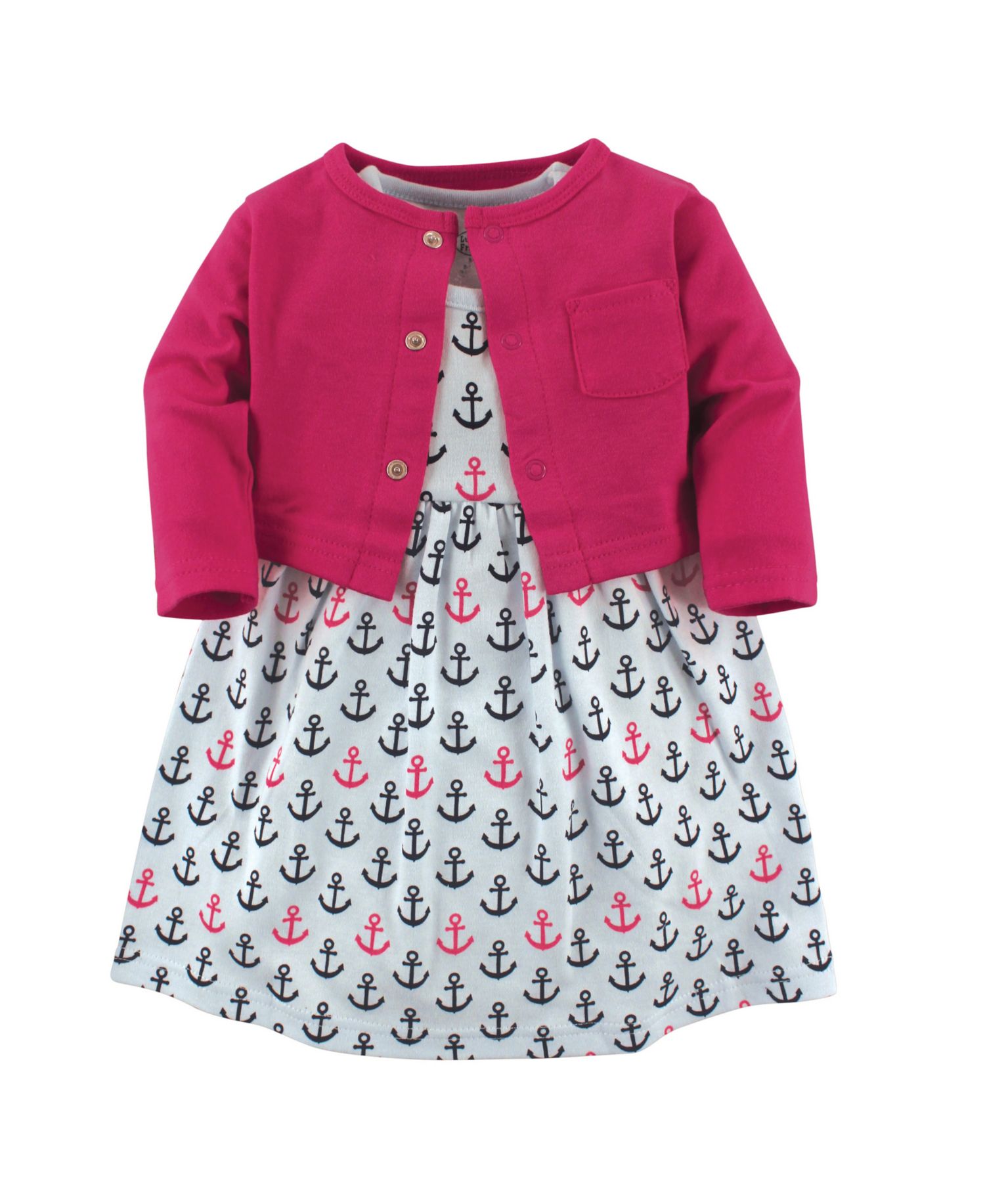 Dress and Cardigan