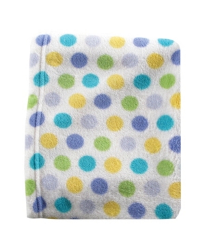Luvable Friends Babies' Coral Fleece Blanket, One Size In Blue
