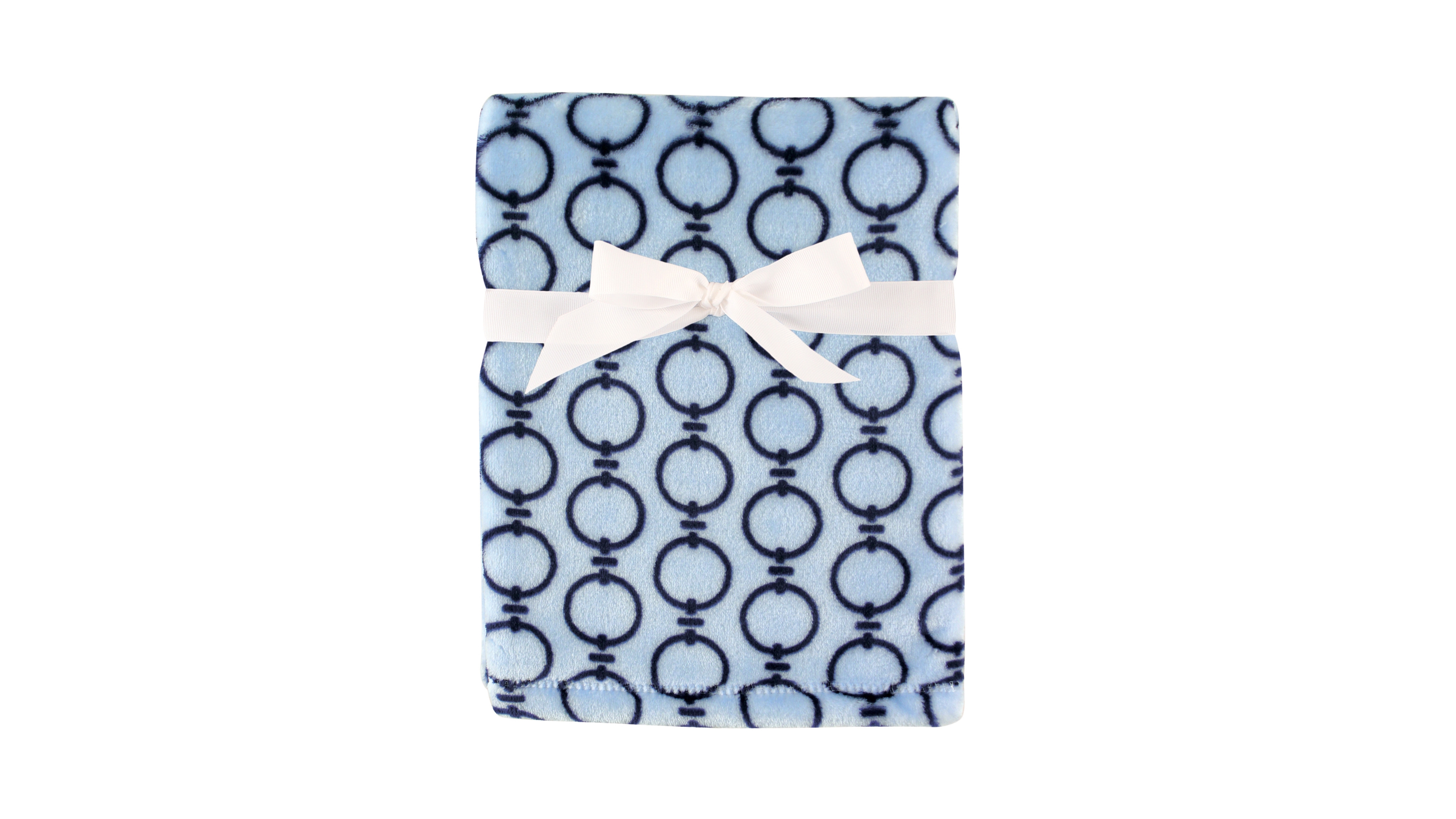Hudson Baby Silky Plush Blanket, Links, One Size