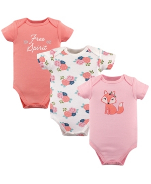Hudson Baby Bodysuits 3-Pack 0-24 Months