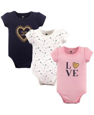 Hudson Baby Bodysuits 3-Pack 0-24 Months