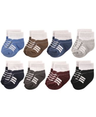 Toddler Boys Eight-Pack of Everyday Crew Socks