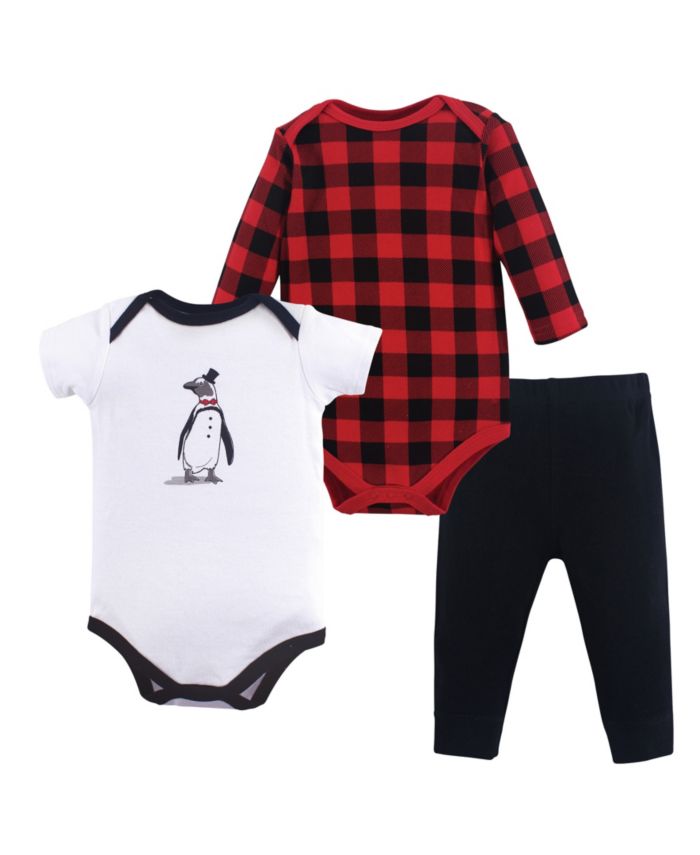 Hudson Baby Bodysuits and Pants 3-Piece Set, 0-24 Months & Reviews - Sets & Outfits - Kids - Macy's
