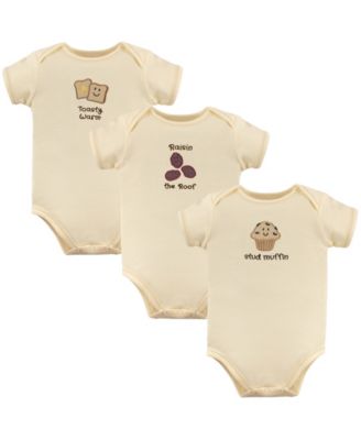 Natural Baby Bodysuit 3Pk