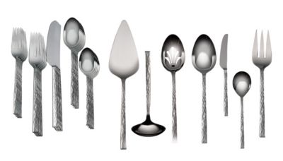 Vera Wang Wedgwood Hammered 27-PC Flatware Set, Service for 4, Created for Macy's 