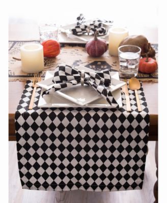 Harelquin Print Table Runner