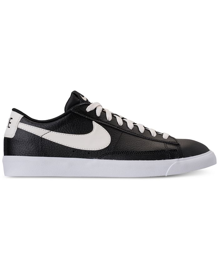 Nike Men's Blazer Low Leather Casual Sneakers from Finish Line - Macy's