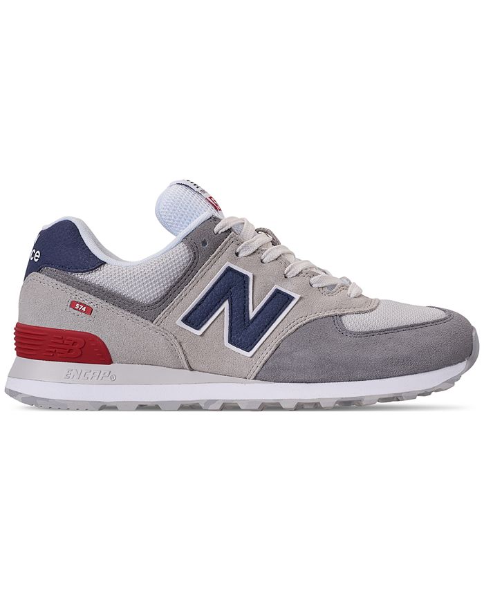 New Balance Men's 574 Varsity Casual Sneakers from Finish Line - Macy's