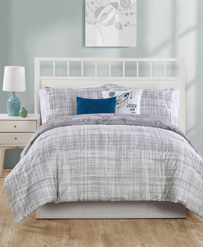 VCNY Home Blast Off 4 Piece Twin Comforter Set Macy's