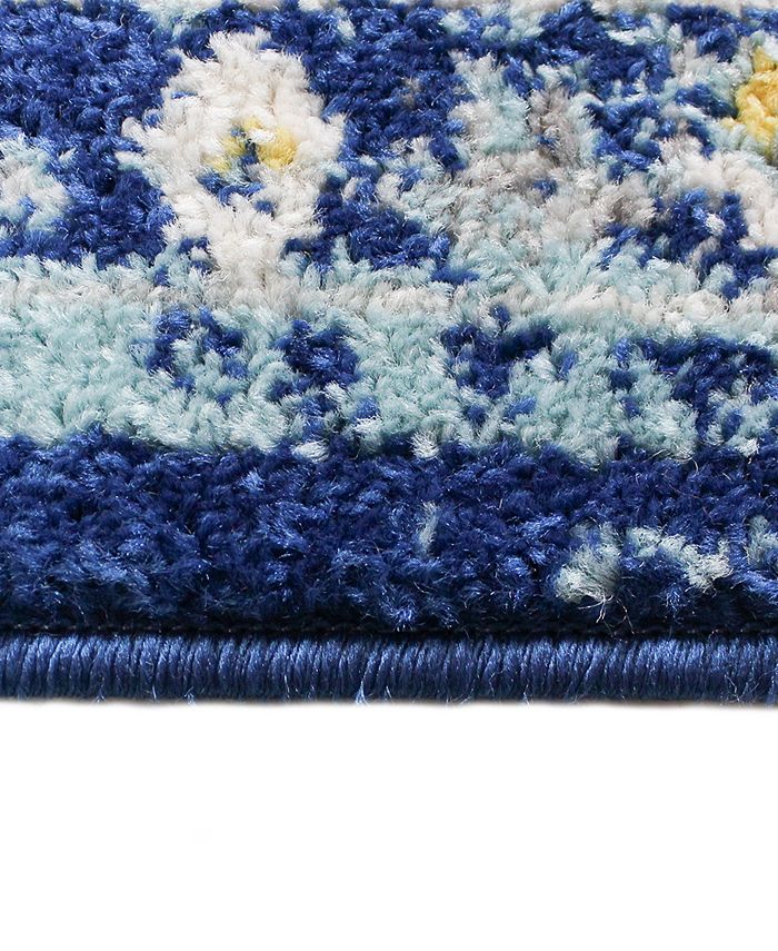 BB Rugs Cassius CSS502 Navy 8'6" x 11'6" Area Rug & Reviews Rugs