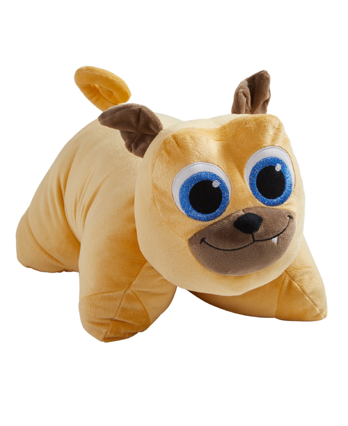 Pillow Pets Kids' Disney Puppy Dog Pals Rolly Stuffed Animal Plush Toy In Medium Bro
