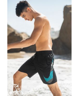 nike colorblocked active swim boyshorts