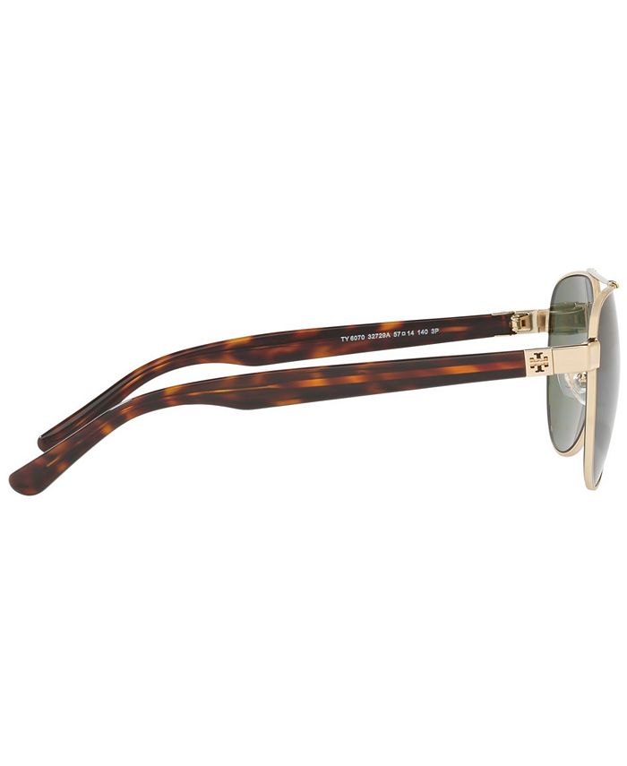 Tory Burch - Polarized Sunglasses, TY6070 57