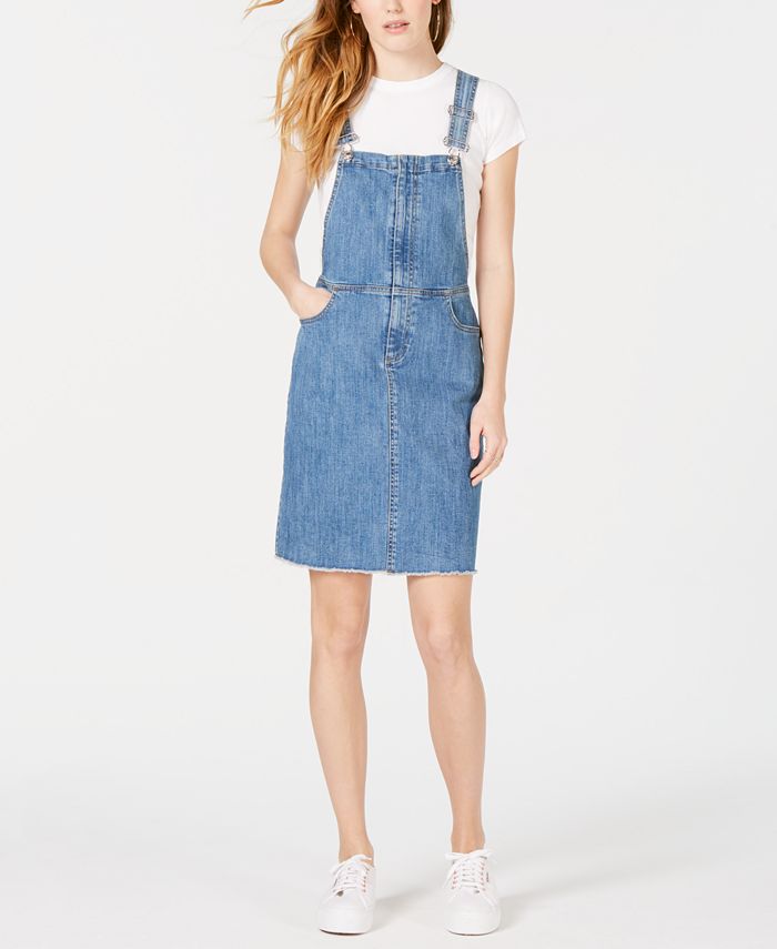 M1858 Clover Denim Overalls Dress Macy s