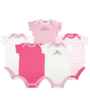 Baby Unisex Luvable Friends Bodysuits 5-Pack