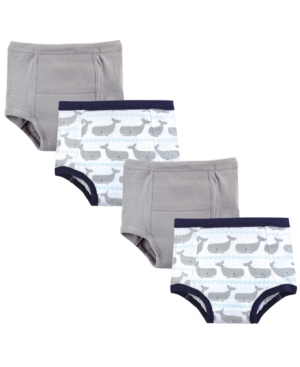 Hudson Toddler Girls and Toddler Boys Training Pants 4-Pack