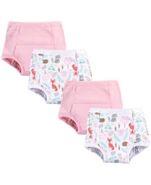 Hudson Toddler Girls and Toddler Boys Training Pants 4-Pack