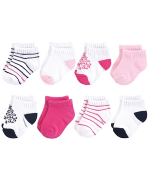 Yoga Sprout Unisex 0-24 Months Baby Socks 8-Pack