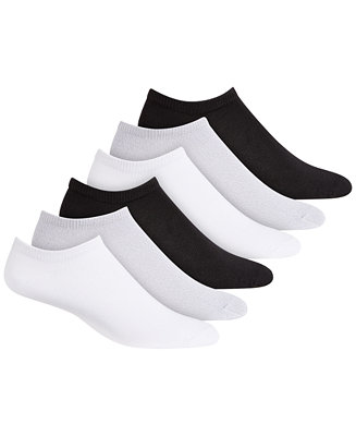 Hue 6 Pack Super-Soft Liner Socks - Macy's