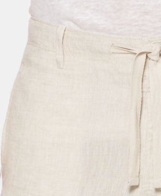 Men's Regular-Fit 100% Linen Drawstring Pants