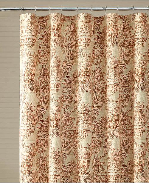 Tommy Bahama Home Tommy Bahama Batik Pineapple Shower Curtain