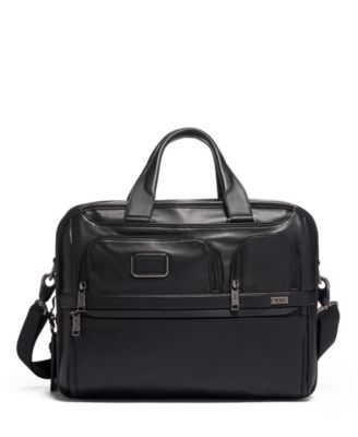 tumi 4 wheeled deluxe brief with laptop case