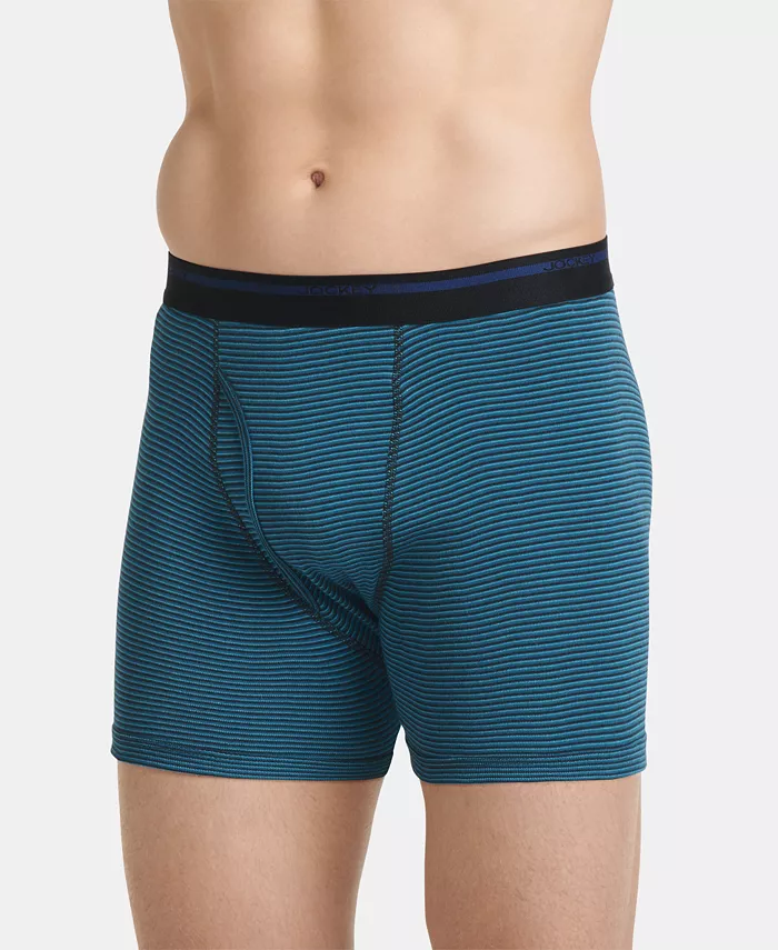 Men’s 3-Pack Classic Cotton Boxer Briefs - thumbnail 8