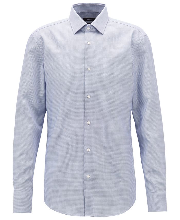 Chemise Homme Hugo Boss - Coupe Slim Fit - Coton Taille L - Occasion Très Bon état