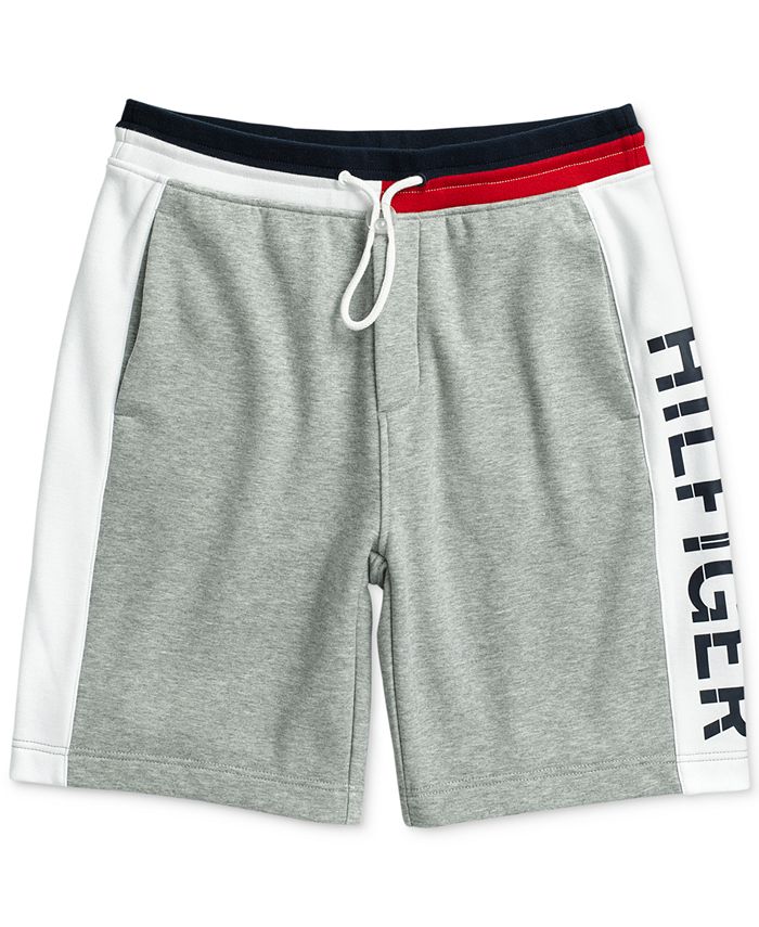 Tommy Hilfiger Men's Logo Graphic Shorts with Slide Loop Closure - Macy's