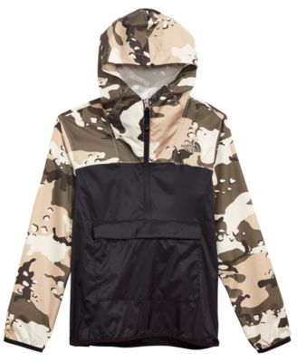 north face camo anorak