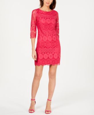 jessica howard lace sheath dress