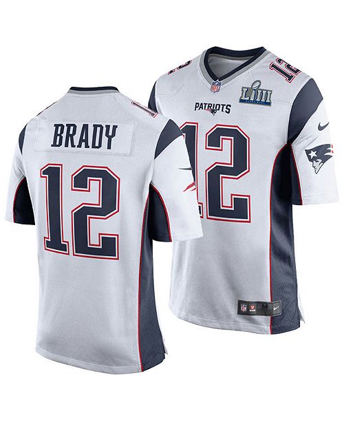 Nike Men S Tom Brady New England Patriots Super Bowl Liii Patch