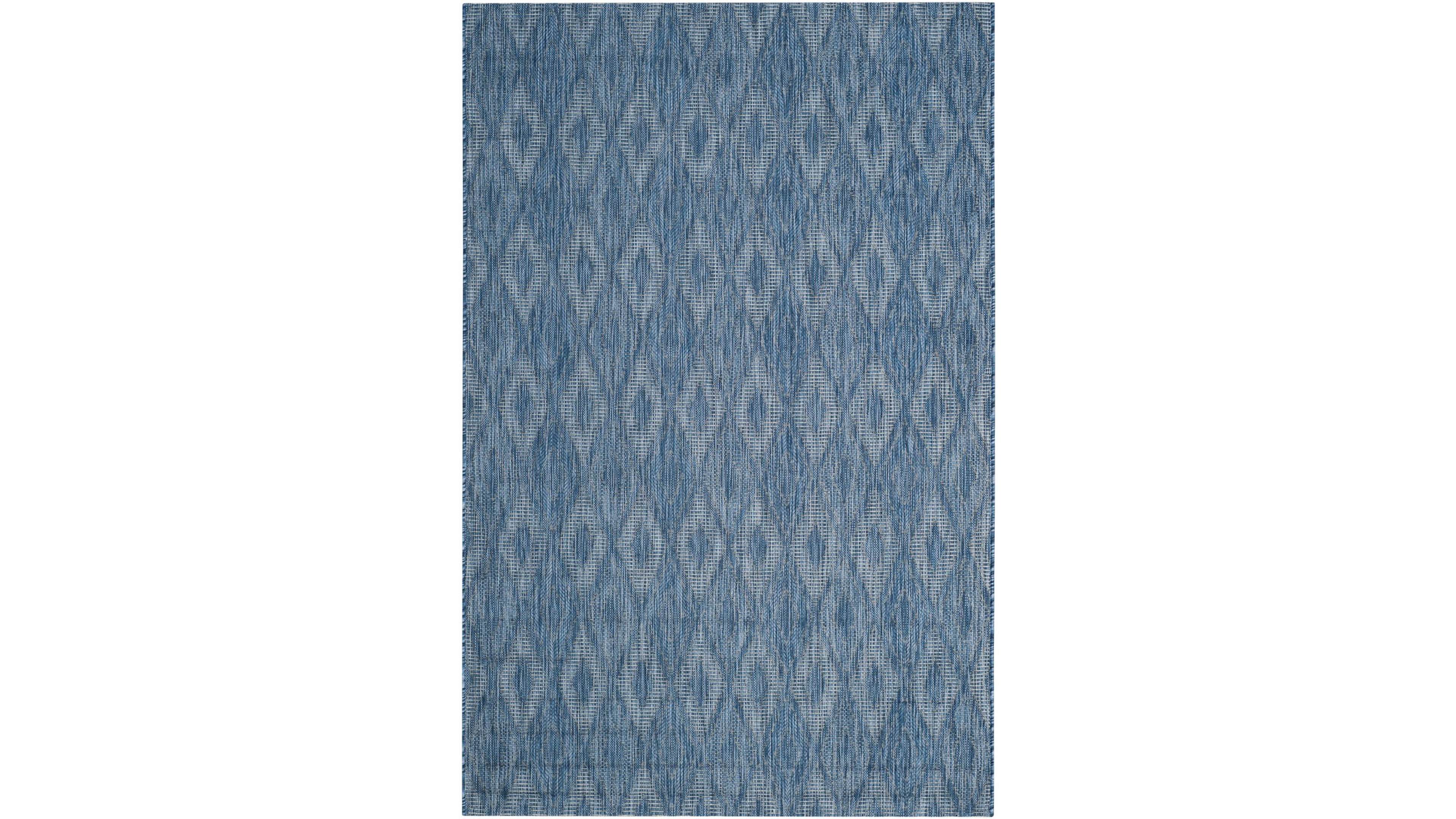 Safavieh Courtyard CY8522 Navy 5'3" x 7'7" Sisal Weave Outdoor Area Rug