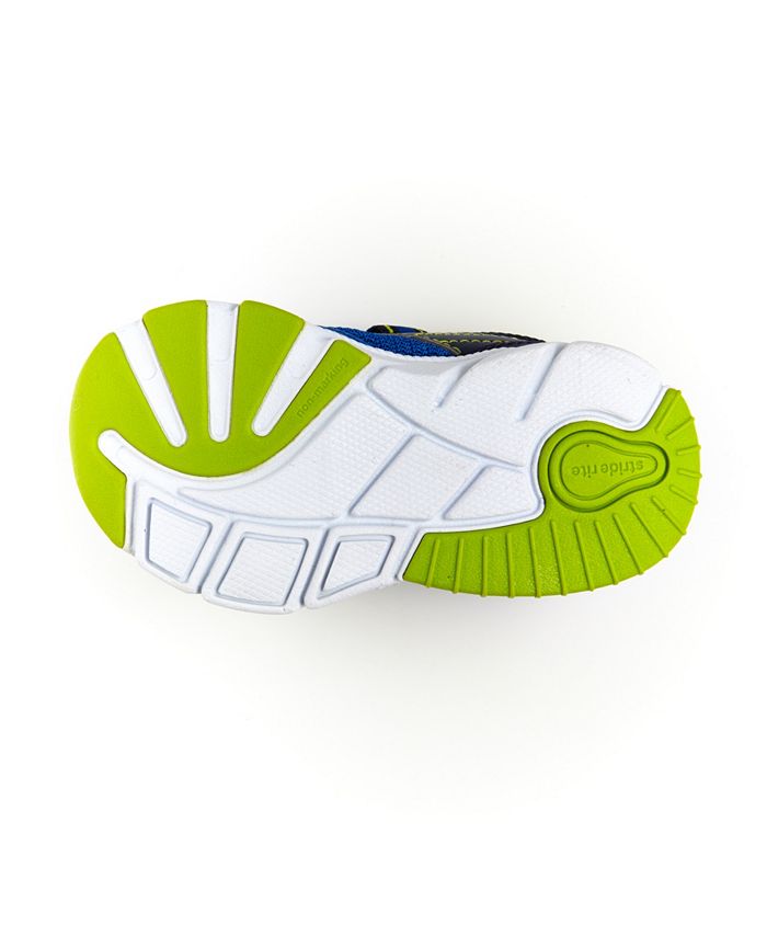 Scarpe Ginnastica Neonati Stride Rite M2p Lightning: Con Luci, Lavabili, Approvate APMA (Sintetico/Tessile)