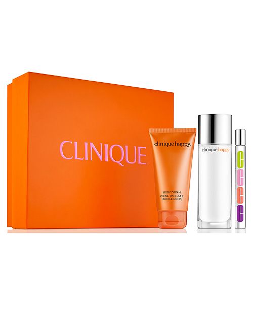 Clinique 3Pc. Perfectly Happy Fragrance Set & Reviews Beauty Gift