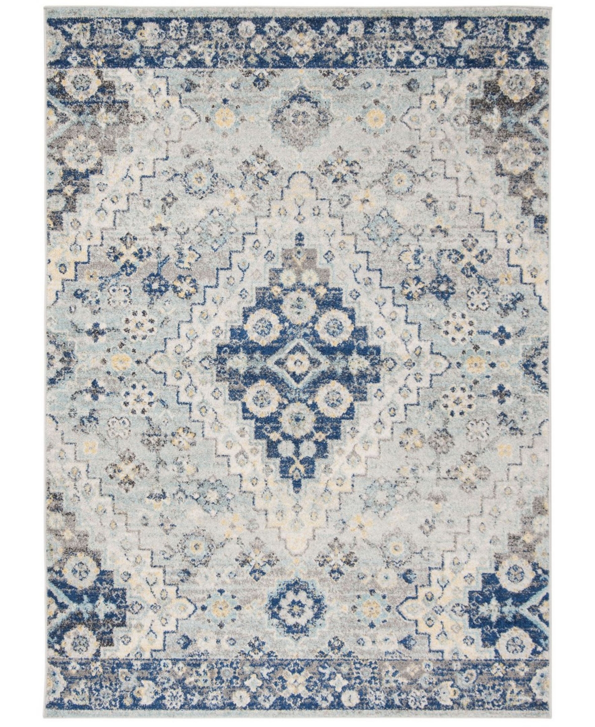 Safavieh Madison MAD616N 9' x 12' Area Rug - Grey/Cream
