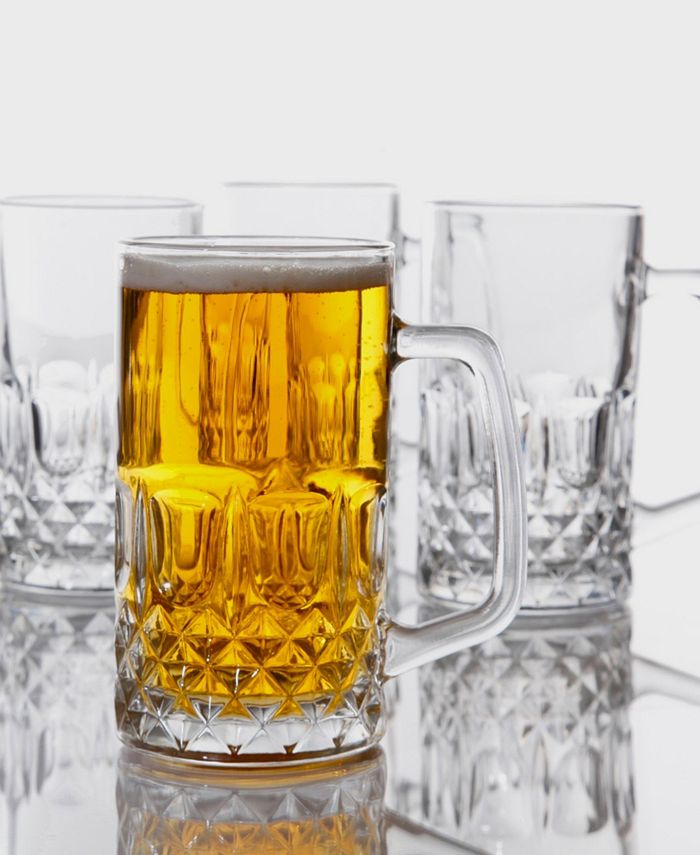 Gibson Home Jewelite 4 Piece 21 Ounce Beer Mug Set Macy's