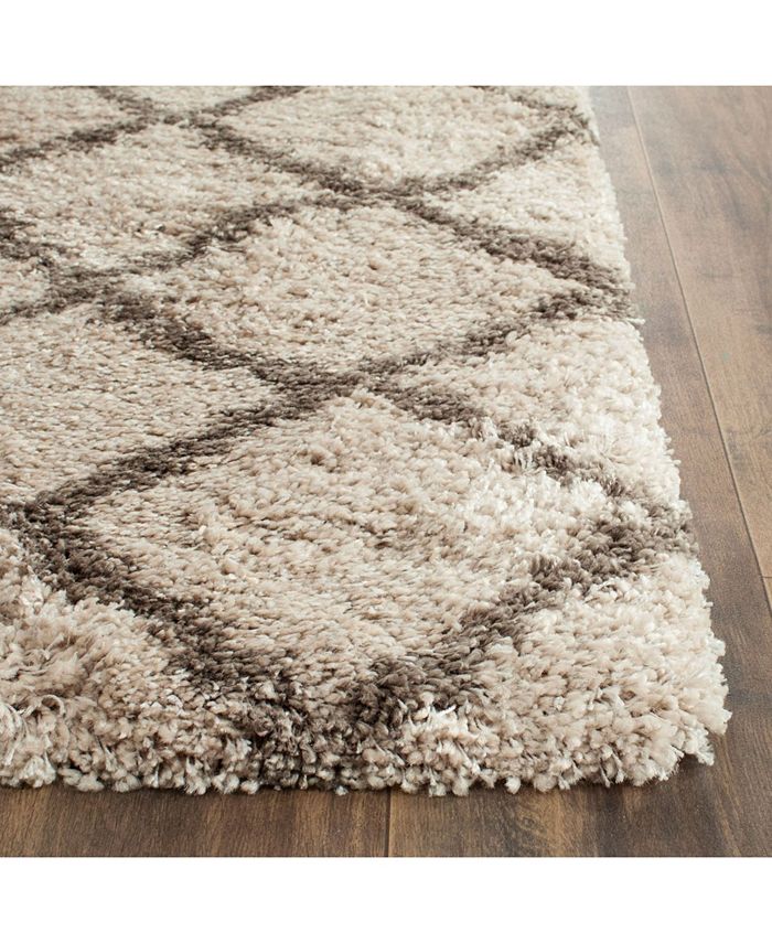 Safavieh Belize Taupe and Grey 2'3" x 7' Runner Area Rug Macy's