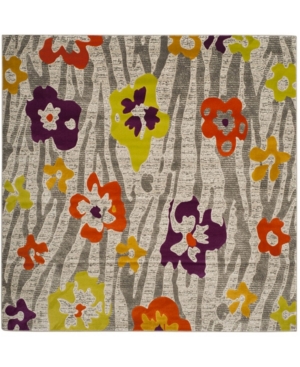 Safavieh Porcello Light Gray and Purple 6'7