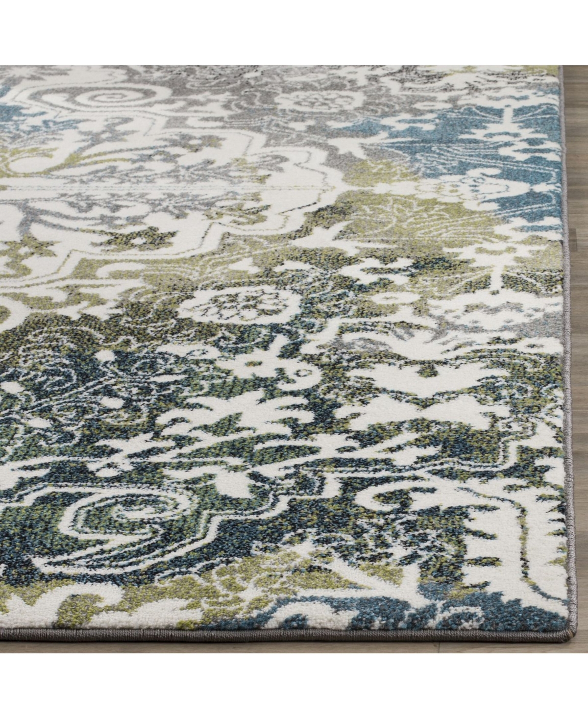 Safavieh Watercolor WTC669 Area Rug -Peacock Blue