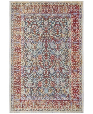 Safavieh Provance Red and Black 5'3in x 7'6in Area Rug