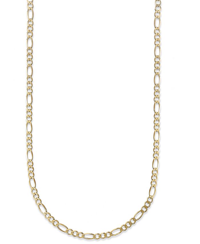 Italian Gold Figaro Chain 22