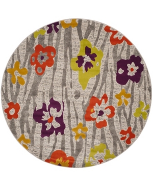 Safavieh Porcello Light Gray and Purple 6'7