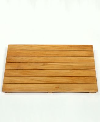 A.R.B Teak & Specialties ARB Teak Bath And Shower Mat-20" X 14" - Macy's