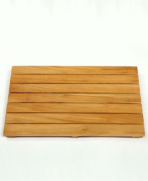 Arb Teak Bath And Shower Mat 20 X 14 Reviews Bath Rugs Bath Mats Bed Bath Macy S