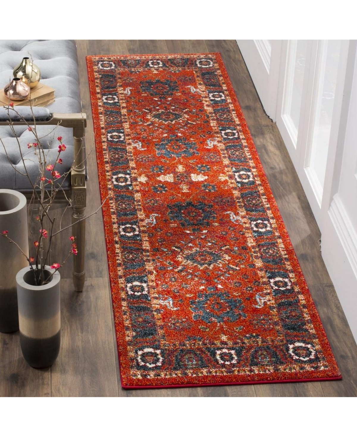 Safavieh Vintage Hamadan VTH214 Area Rug -Blue