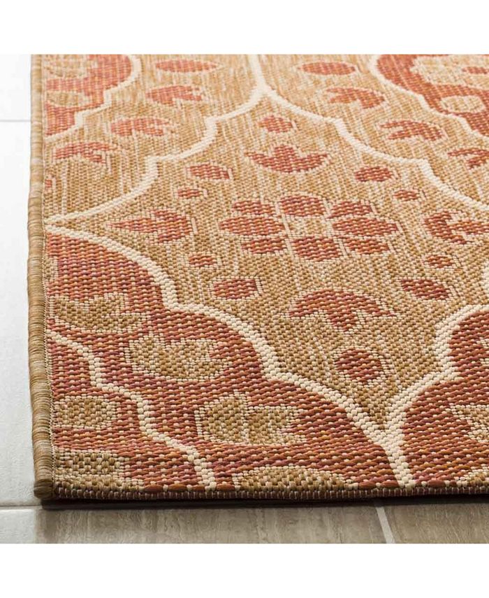 Martha Stewart Collection Natural and Beige 5'3" x 7'7" Area Rug